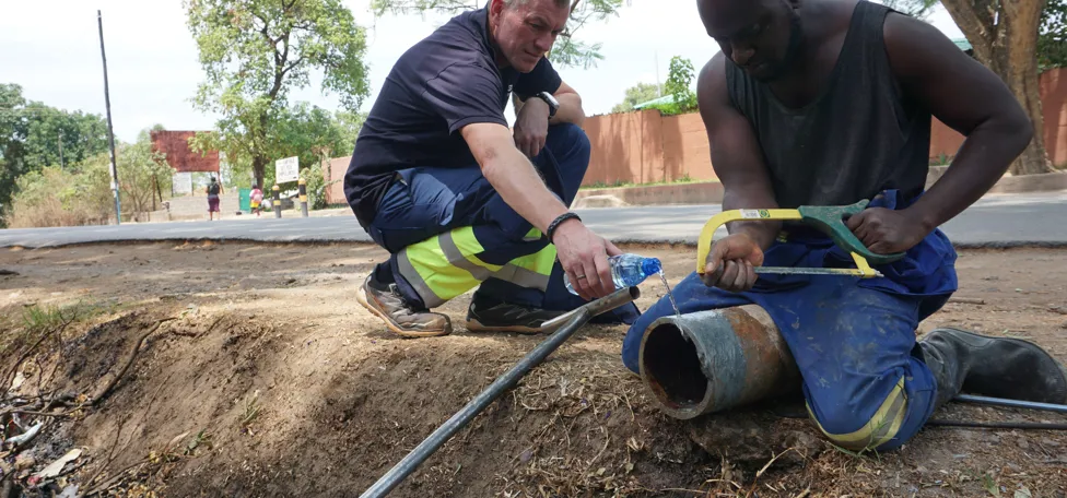 Training programme, Zambia Kafubu Water 2016 - Carsten Hammer, VCS Denmark